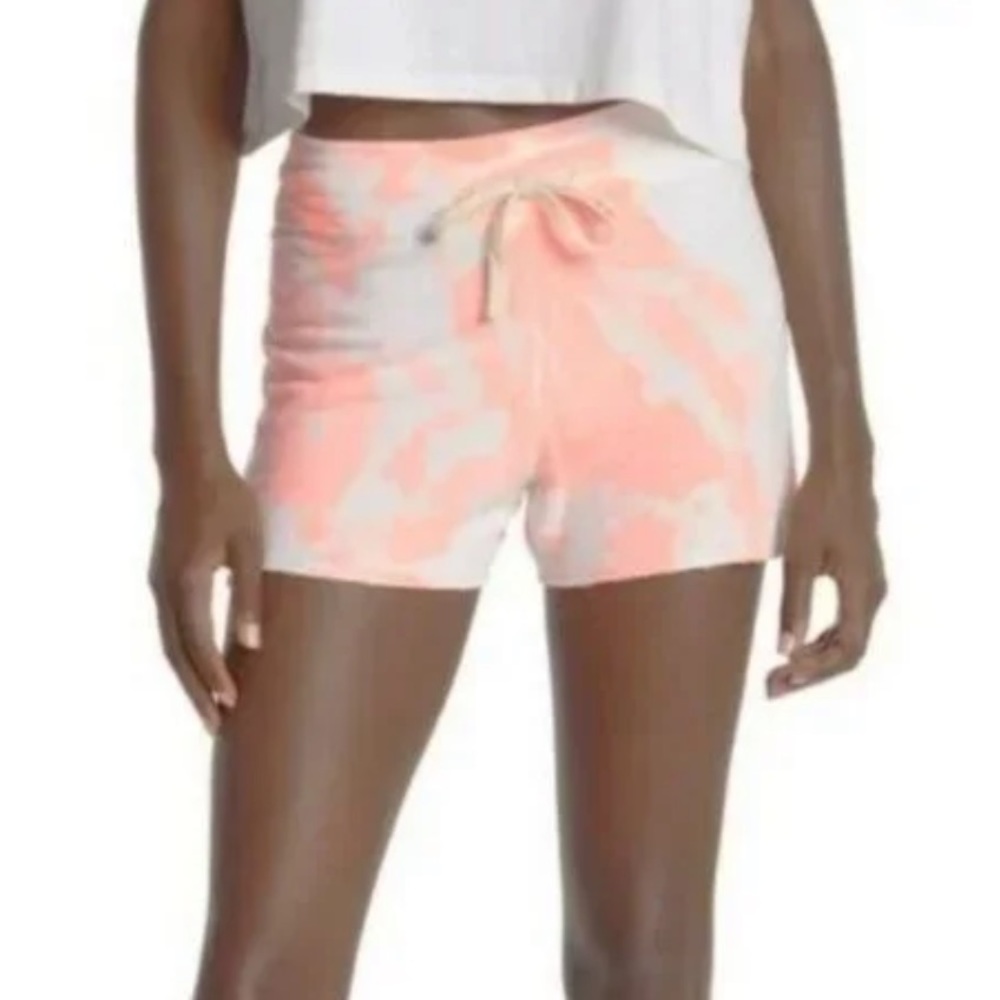 NEW Sundry tie dye shorts pop peach XL